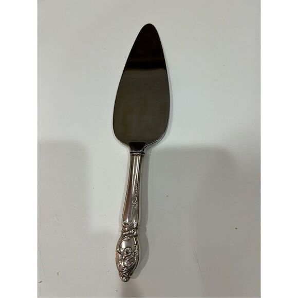 Mid Century Modern Stainless Wedding Pie/Cake Knife/Server Approximately 11”. - Picture 8 of 9